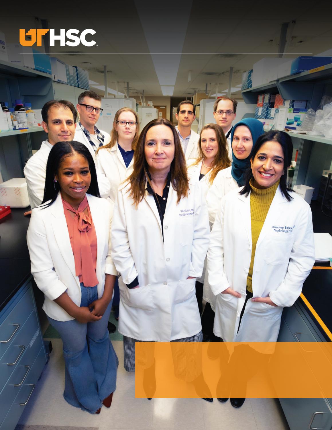 UTHSC Transplant Research Institute supporting photo